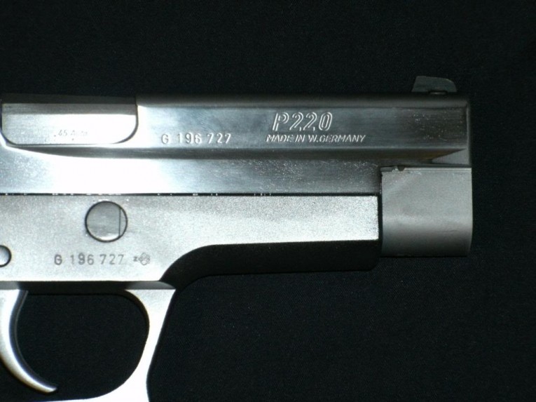 sig p220 serial numbers date